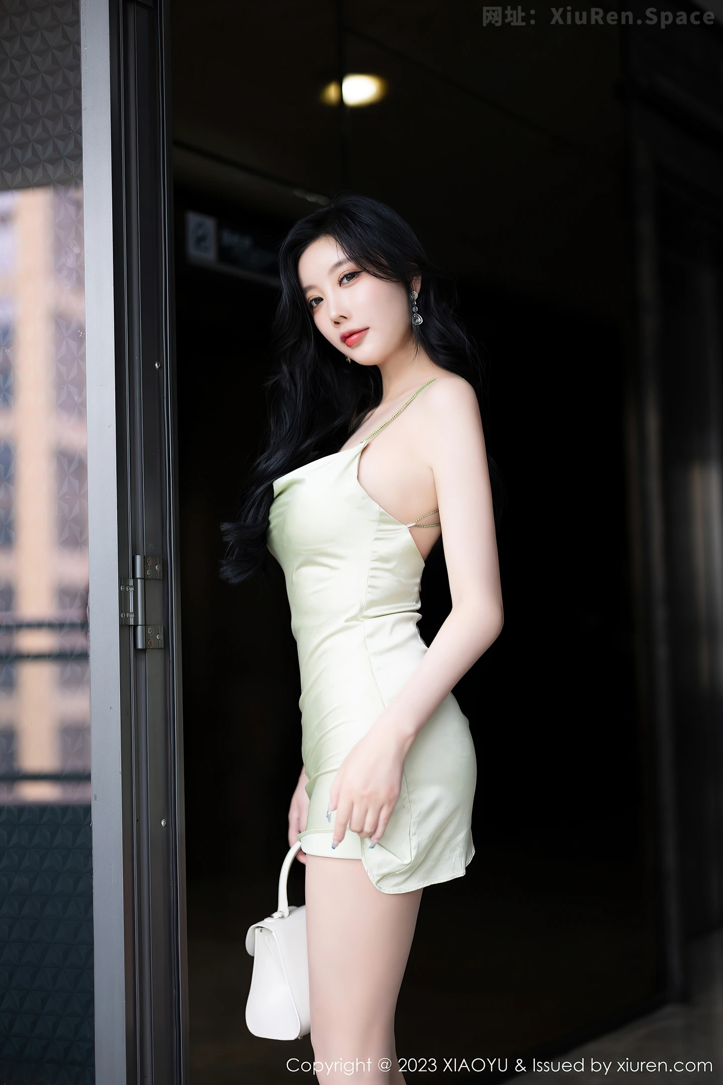 图片[3]-[XiaoYu画语界]Vol.1143 女神杨晨晨性感淡绿薄纱短裙露绿灰色蕾丝情趣服完美诱惑写真93P-秀人网官方网站